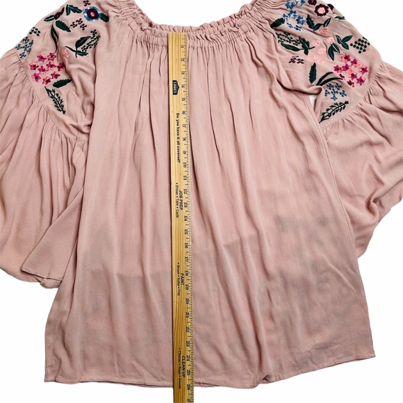 Altar’d State Palerma Embroidered Pink Boho Dress Size Small - Picture 11 of 11